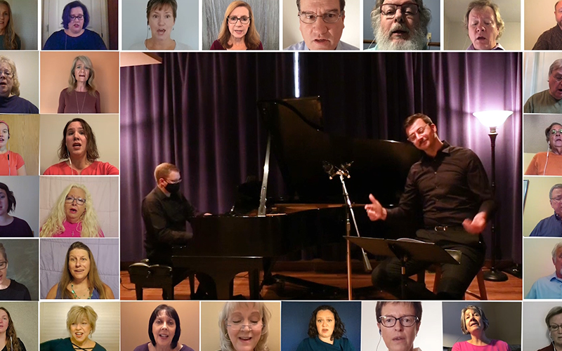 Virtual Choir Performance Edit