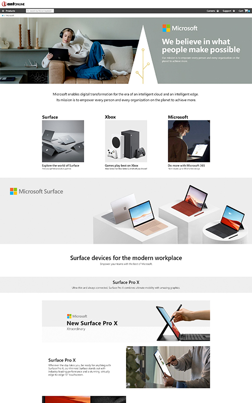 Antonline — E-commerce Campaign Collection — Antonline.com
